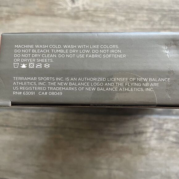 New Balance Boxer Briefs Mens Size 4XL Orange Black Anti-Chafe Plus 52-54 - Picture 11 of 12